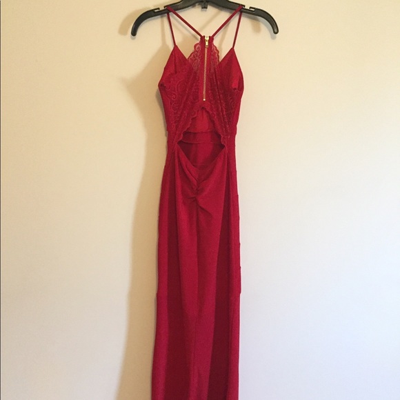 Red Formal Prom Dress - Picture 5 of 6